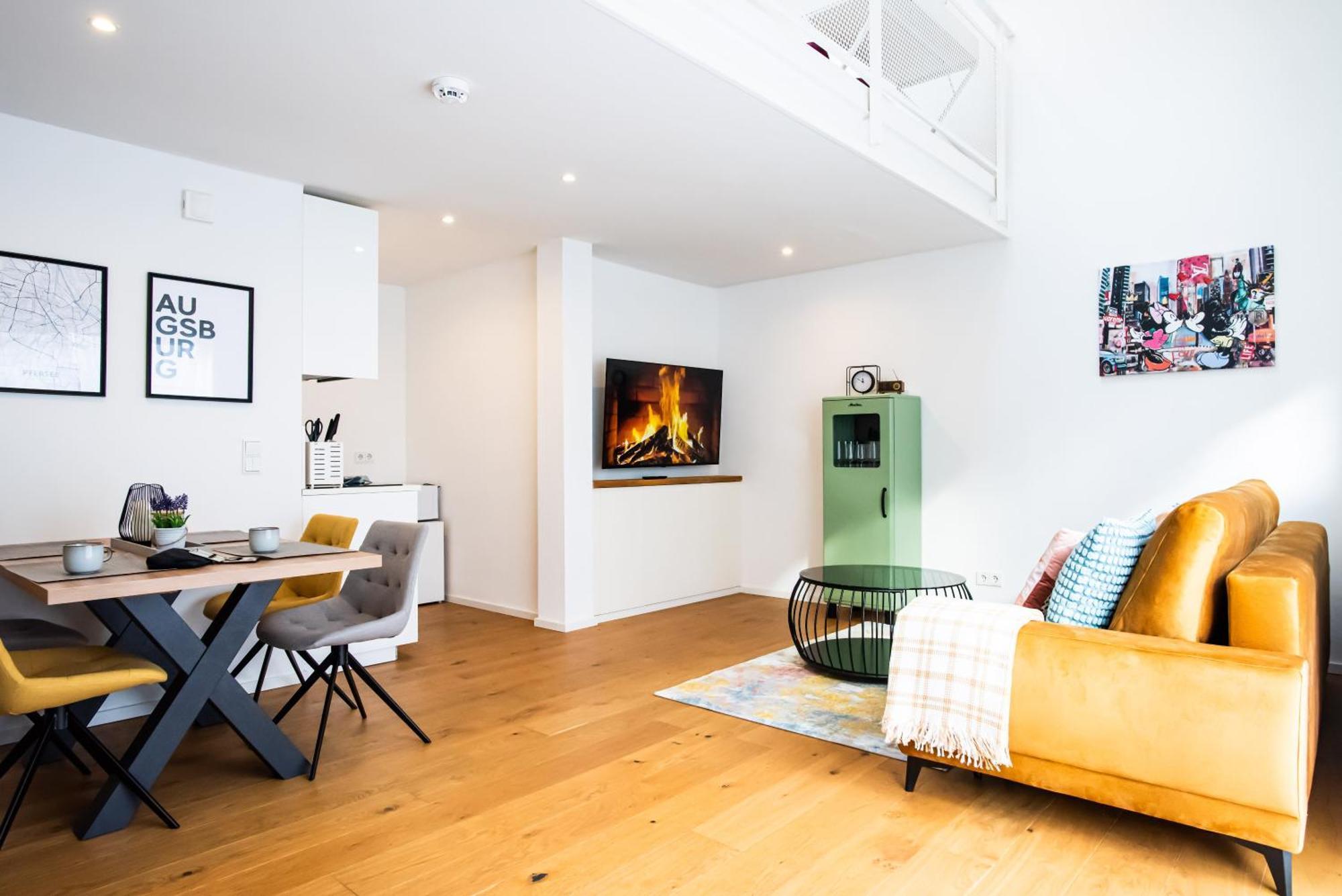 Loftartige Wohnung In Augsburg-Pfersee Kültér fotó