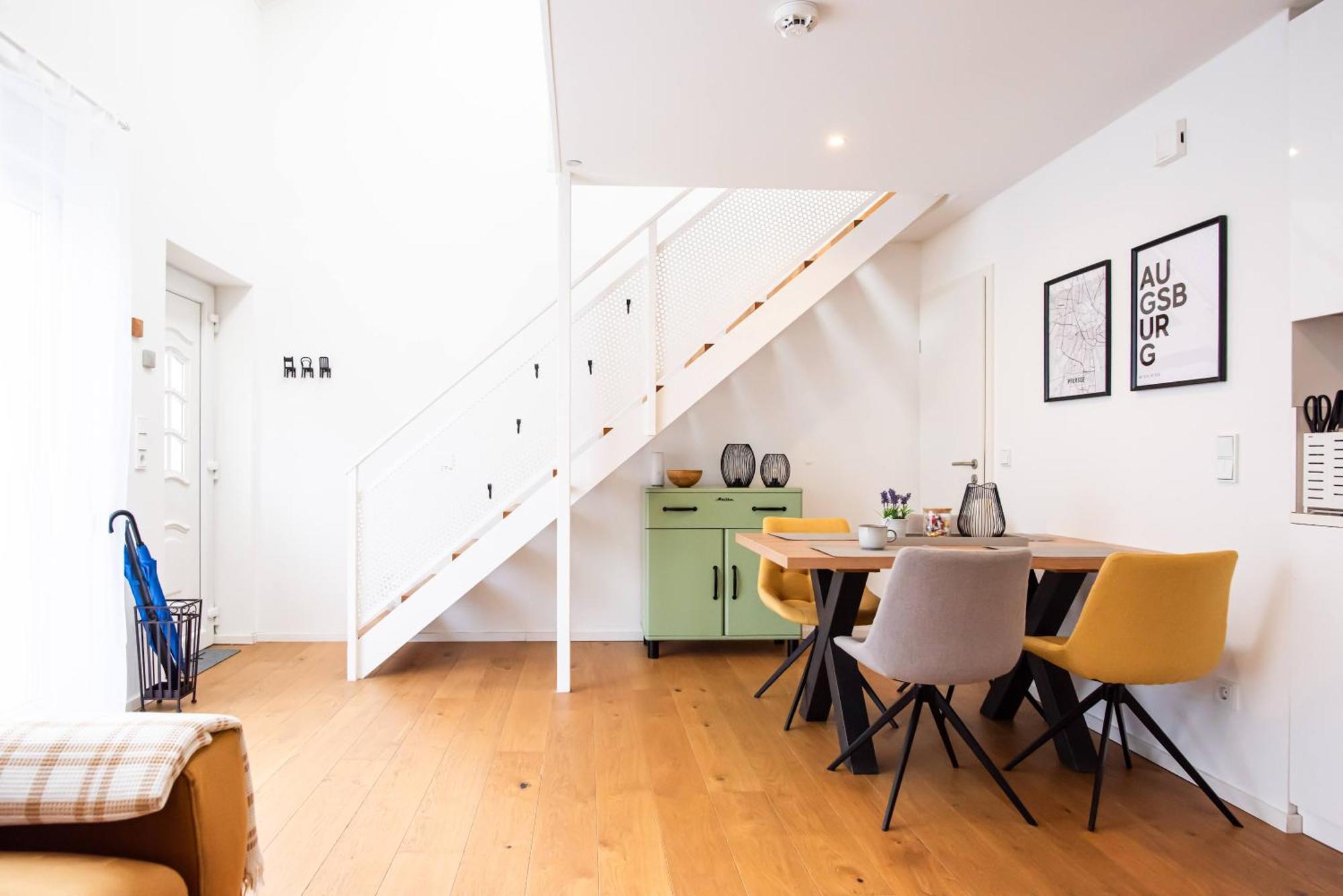 Loftartige Wohnung In Augsburg-Pfersee Kültér fotó